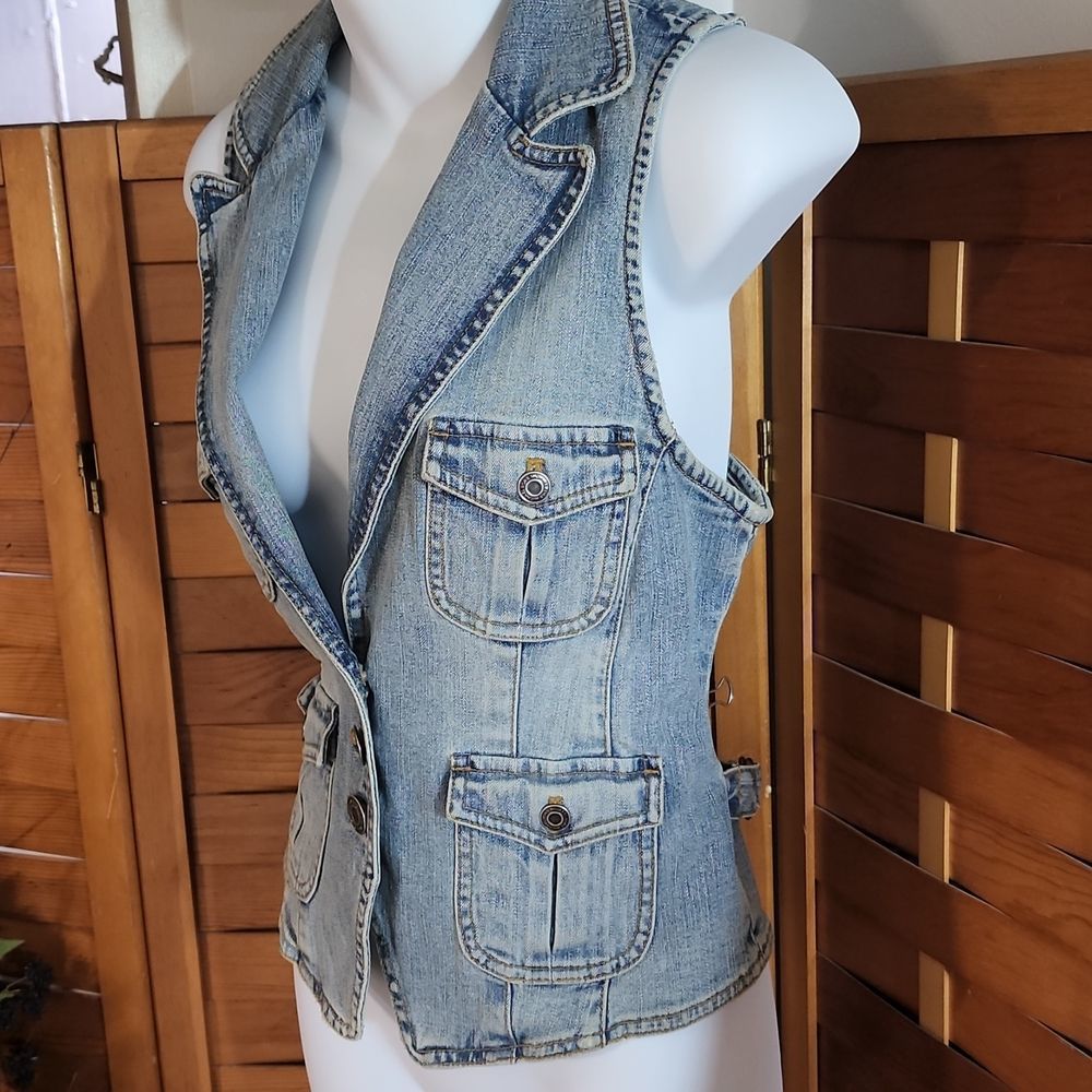 Michael Kors denim vest - Picture 3 of 9